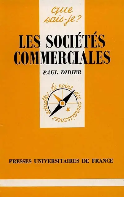 Les Sociétés commerciales