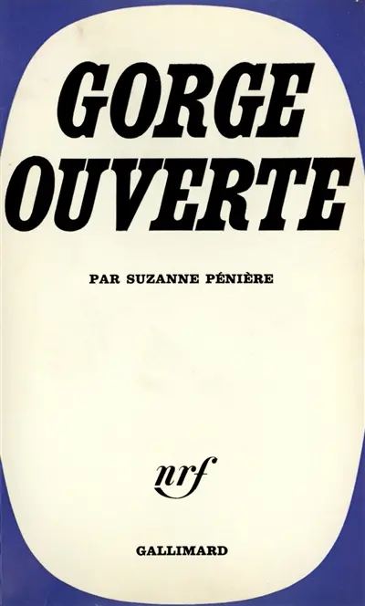 Gorge ouverte