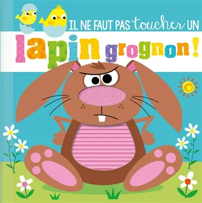 Il ne faut pas toucher un lapin grognon !