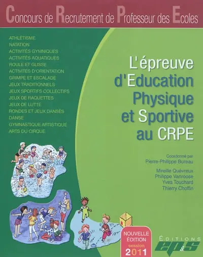 L'épreuve d'éducation physique et sportive au CRPE