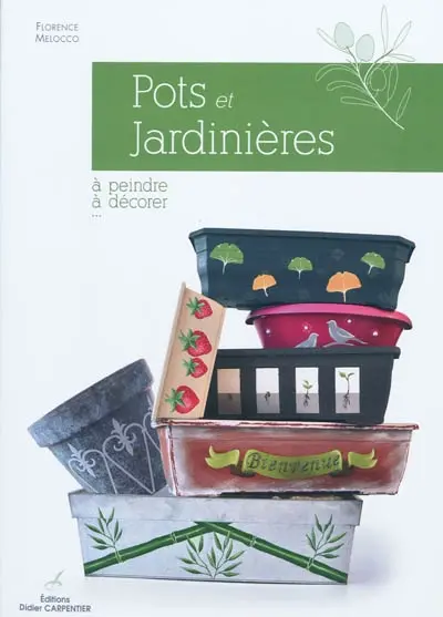 Pots et jardinières à peindre, à décorer...