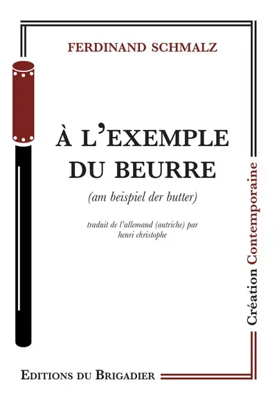 A l'exemple du beurre. Am Beispel der Butter