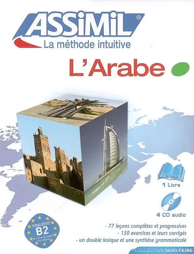 L'arabe : niveau atteint B2 du Centre européen des langues : pack CD audio