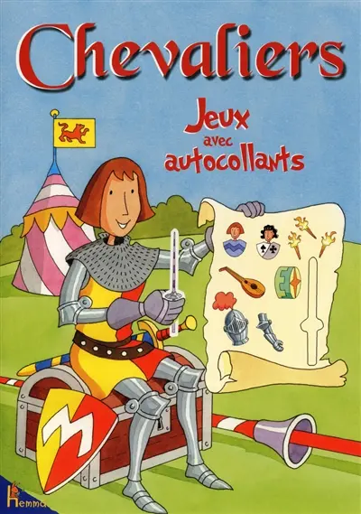 Les chevaliers : jeux avec autocollants
