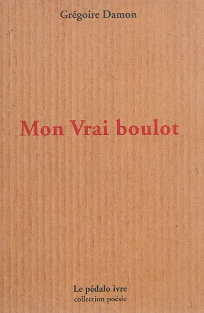 Mon vrai boulot. Flaques