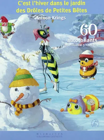 C'est l'hiver dans le jardin des drôles de petites bêtes