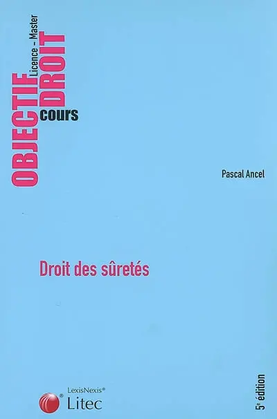 Droit des sûretés