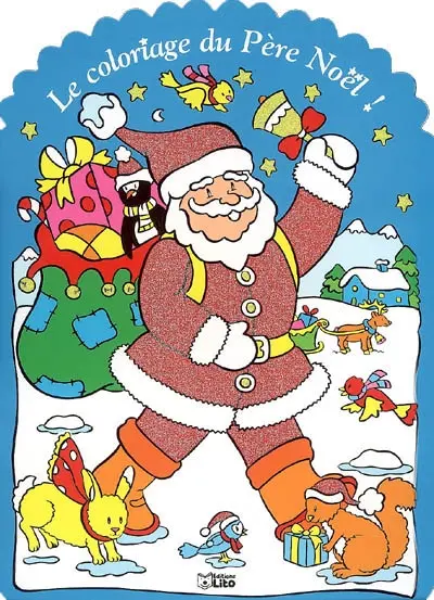 Le coloriage du Père Noël !