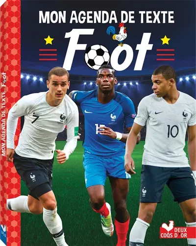Mon agenda de texte foot