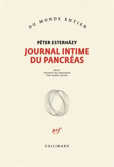 Journal intime du pancréas : récit