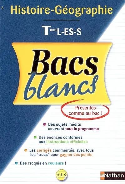Histoire-géographie terminale L-ES-S