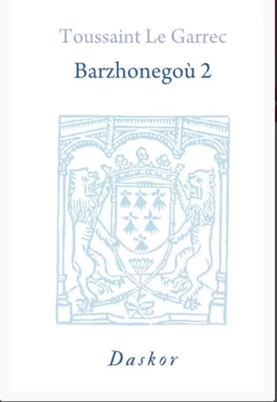 Barzhonegoù. Vol. 2. Eil levrenn