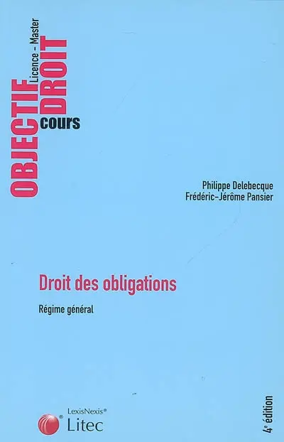 Droit des obligations : régime général