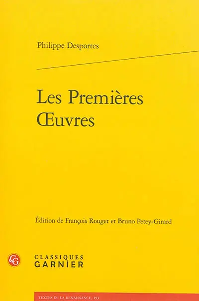 Les premières oeuvres