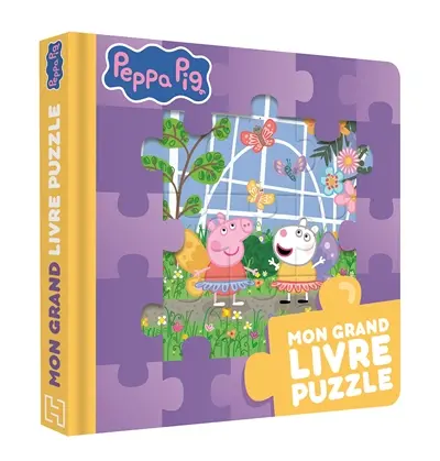 Peppa Pig : mon grand livre puzzle