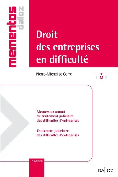 Droit des entreprises en difficulté