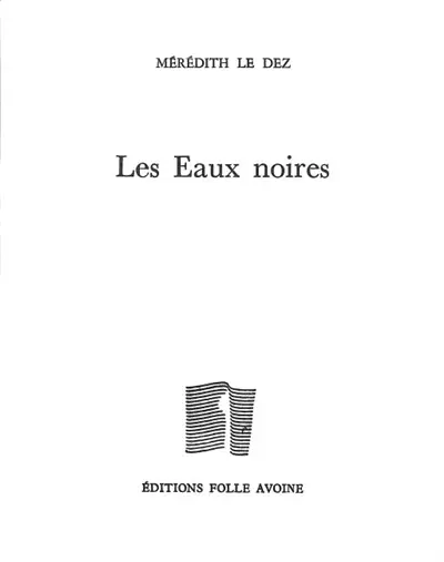 Les eaux noires