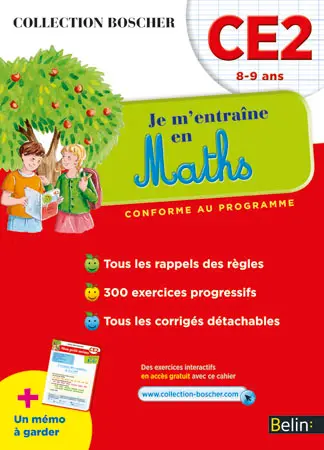 Je m'entraîne en maths : CE2, 8-9 ans