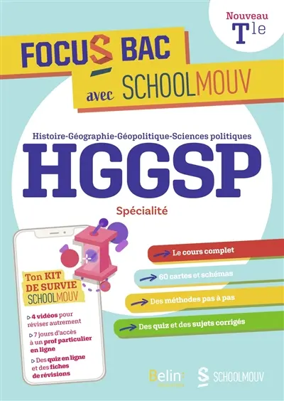 HGGSP terminale, spécialité : histoire géographie géopolitique et sciences politiques