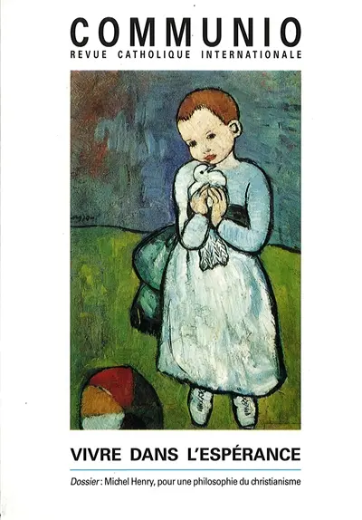 Communio, n° 127. L'espérance