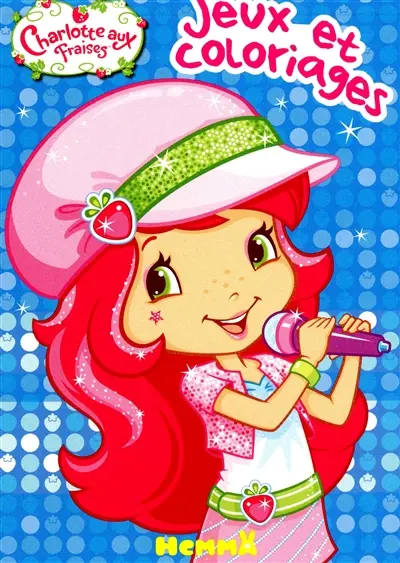 Charlotte aux fraises, jeux et coloriages
