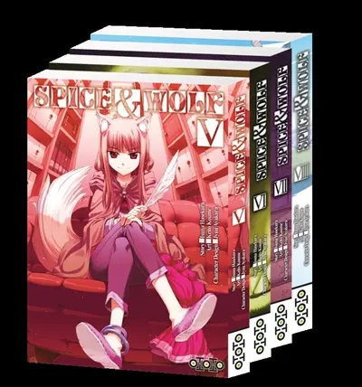 Pack Spice & Wolf : tomes 5 à 8