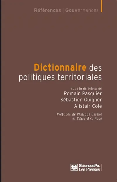 Dictionnaire des politiques territoriales