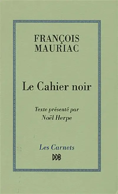 Le cahier noir