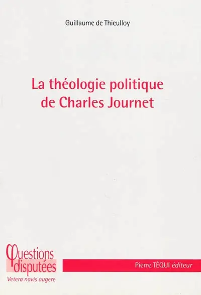 La théologie politique de Charles Journet