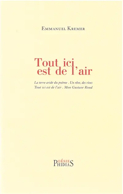 Tout ici est de l'air