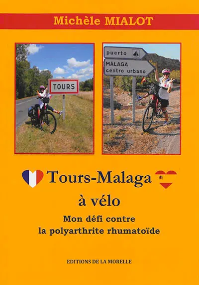 Tours-Malaga à vélo : mon défi contre la polyarthrite rhumatoïde : Mimy et le coquelicot
