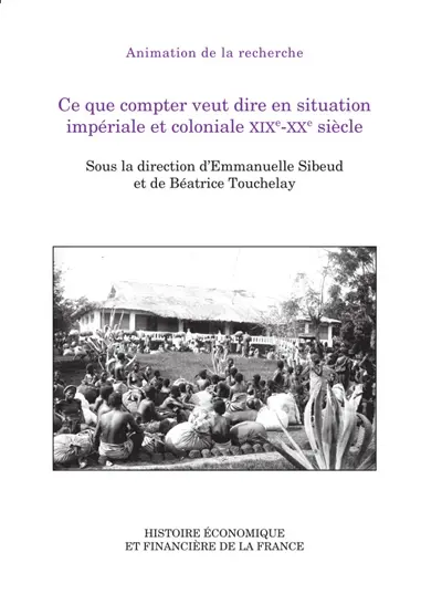 Ce que compter veut dire en situation impériale et coloniale XIXe-XXe siècle