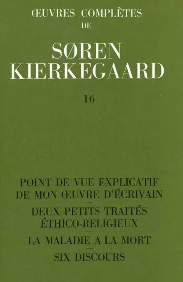 Oeuvres complètes. Vol. 16