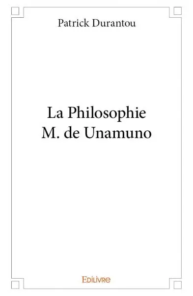 La philosophie m. de unamuno