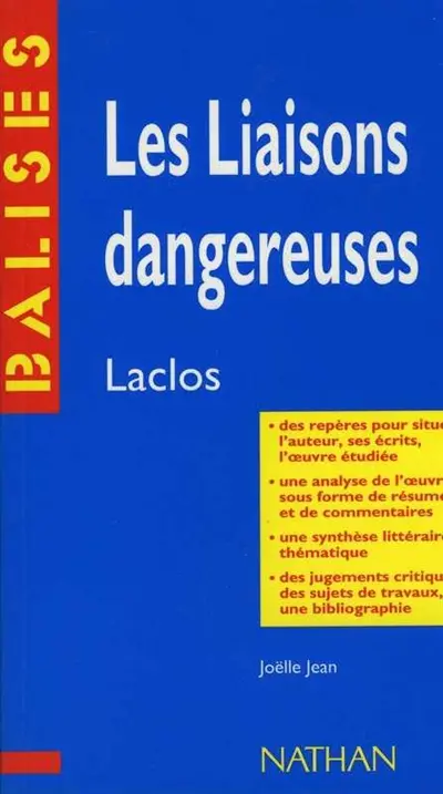 Les liaisons dangereuses, Laclos