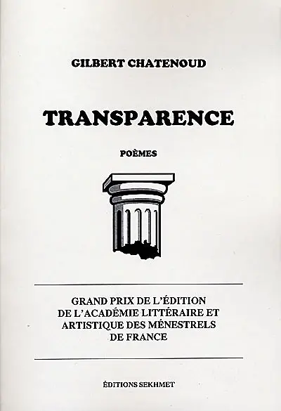 Transparence : poèmes