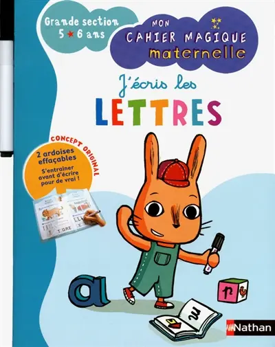 J'écris les lettres : grande section 5-6 ans