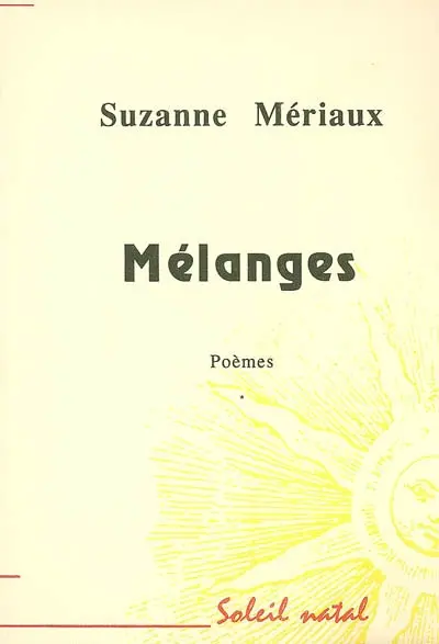 Mélanges : poèmes