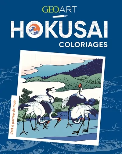 Hokusai : coloriages : l'art à portée de main