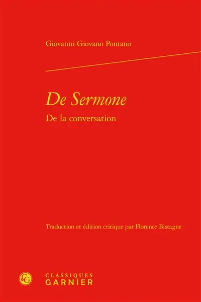 De sermone. De la conversation