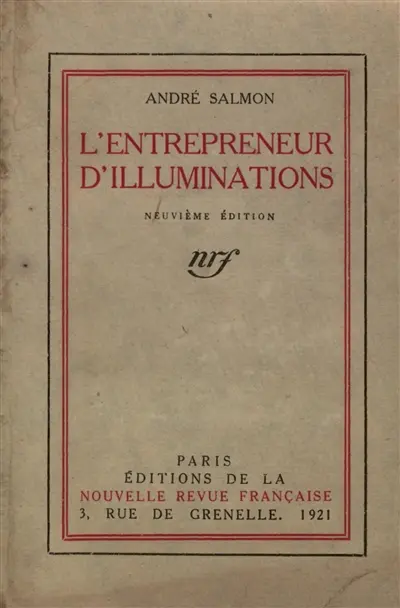 L'entrepreneur d'illuminations