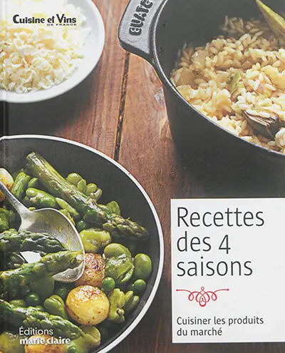 Recettes des 4 saisons : cuisiner les produits du marché