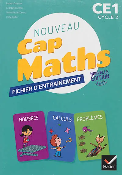 Nouveau Cap maths, CE1, cycle 2 : cahier de géométrie, fichier d'entraînement
