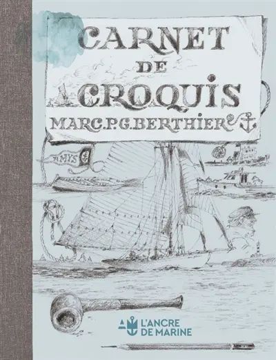 Carnet de croquis de Marc P.G. Berthier