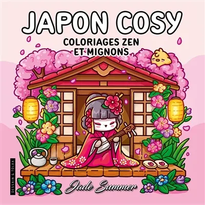 Japon cosy : coloriages zen et mignons