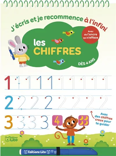 Les chiffres : dès 4 ans