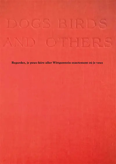 Regardez, je peux faire aller Wittgenstein exactement où je veux