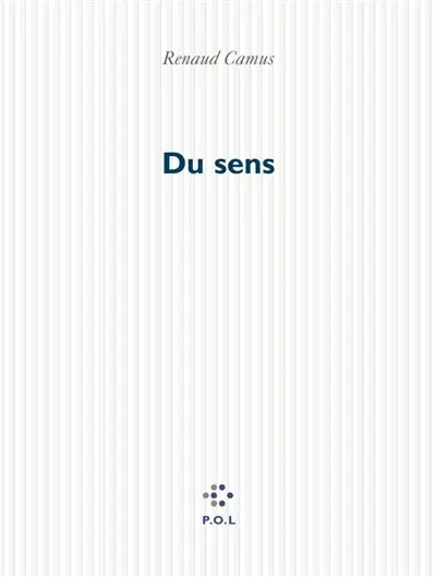 Du sens : dans ses rapports avec l'origine, le temps, l'histoire, l'étymologie, la morale, la culture, la littérature, l'éducation, la nationalité, l'immigration, l'affaire Camus, etc