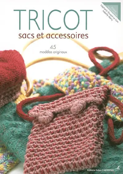 Tricot : sacs et accessoires : 45 modèles originaux