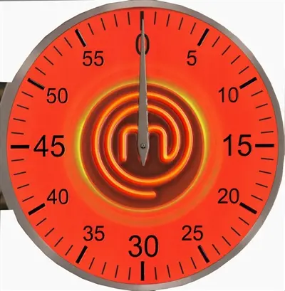 L'horloge Masterchef : 120 recettes, de l'entrée au dessert, à cuisiner avec plaisir en 10, 20 ou 30 minutes chrono